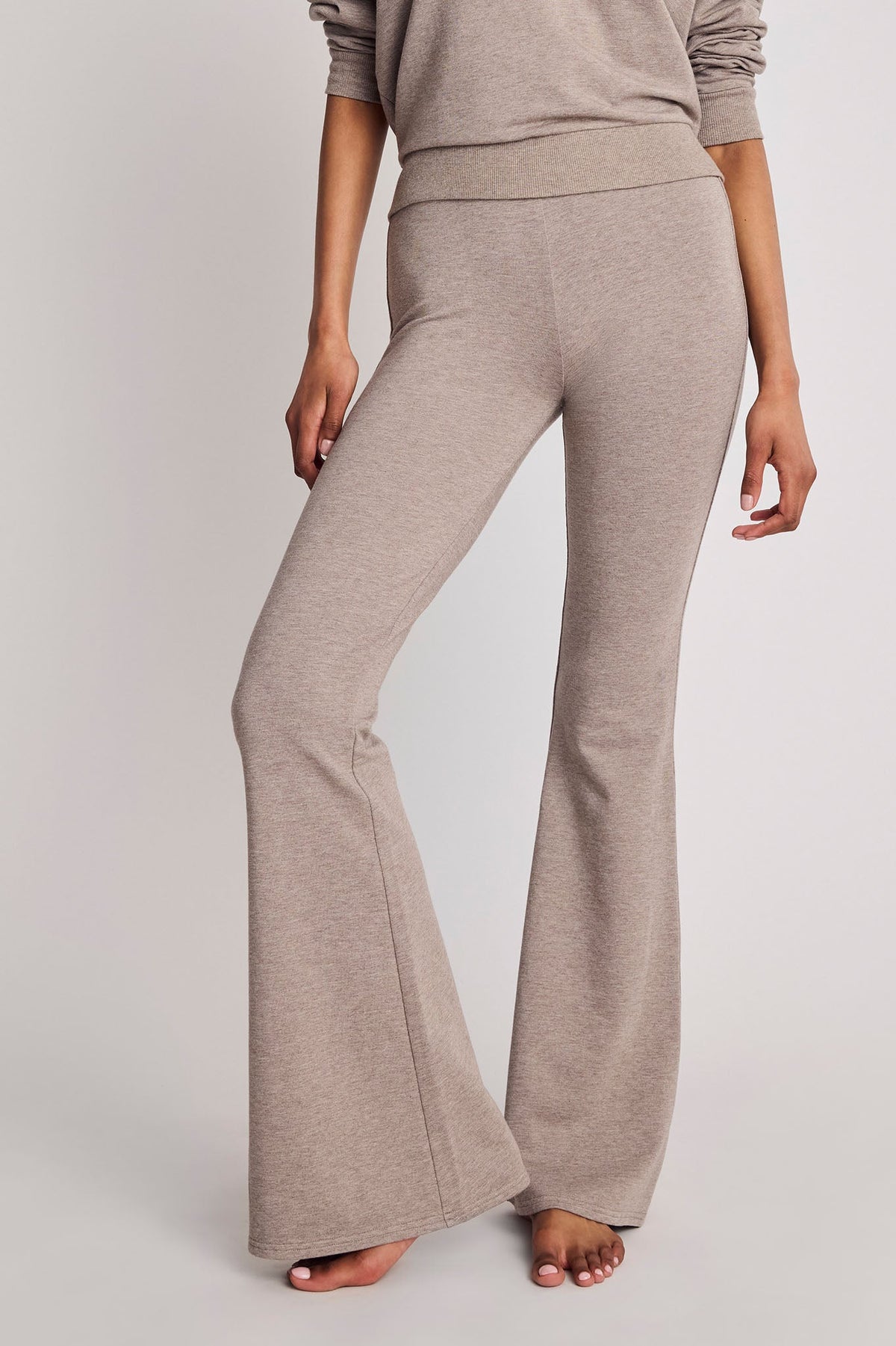 Club Flare Pant in Mink